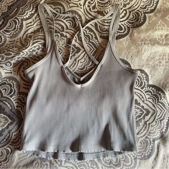 vuori Rib Crop Tank - Picture 3 of 4